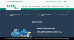 Desktop Screenshot of ertp.eu